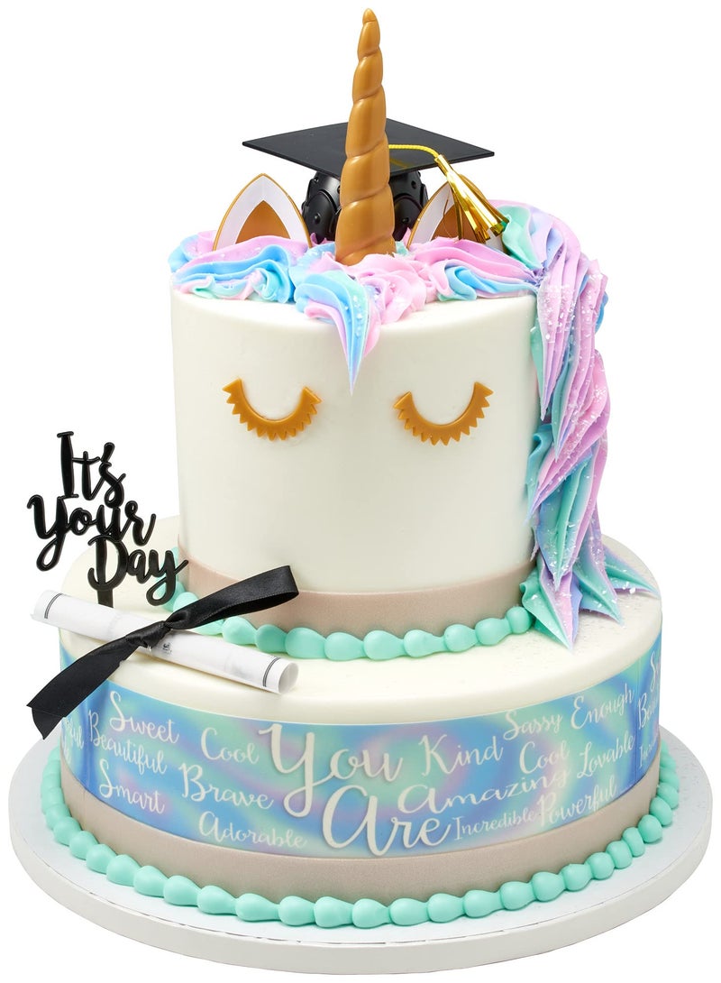 DecoPac Unicorn Creations DecoSetÂ® Cake Decorations - Cake Topper - DecoSetÂ® - Image 4